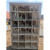 Image 1 : Plywood Garage Storage Shelf Unit – 48”x16”x72”