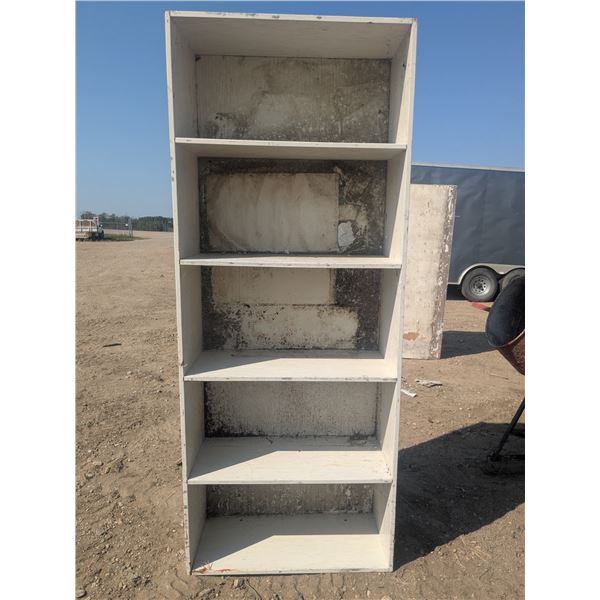 Plywood Shelving Unit – 36”x16”x90”