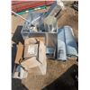 Image 1 : Mixed Pallet Lot – Tin Flashing, Shingle Underlay, etc.
