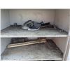 Image 4 : Shop Cabinet w/ Assorted Hardware etc. – 30”x21”x57”