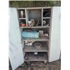 Image 2 : Shop Cabinet w/ Assorted Hardware etc. – 30”x21”x57”