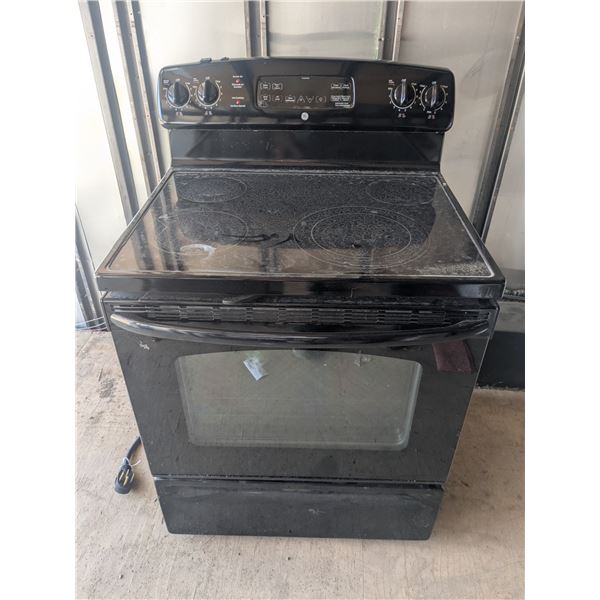 Glass Top GE Electric Stove