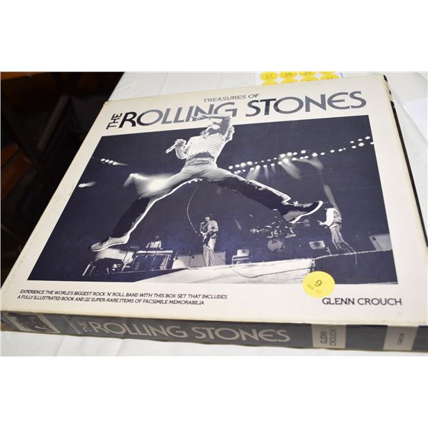 The Rolling Stones Box Set w/ Book & Facsimile Memorabilia