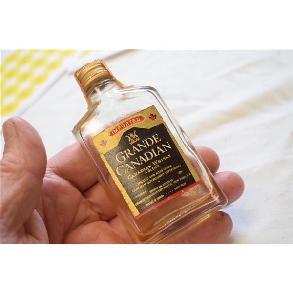 1/10-pint Factory Sealed Canadian Whiskey