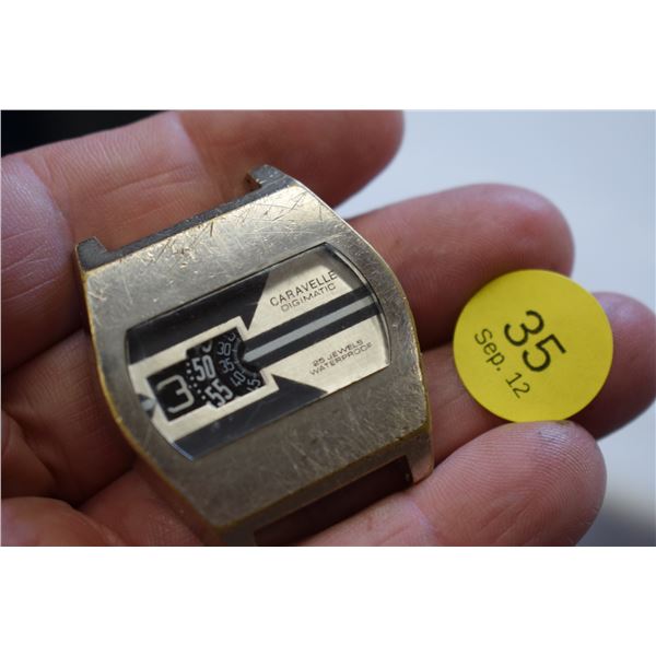 Caravelle Digimatic Mechanical (Self Winding) Watch – Working