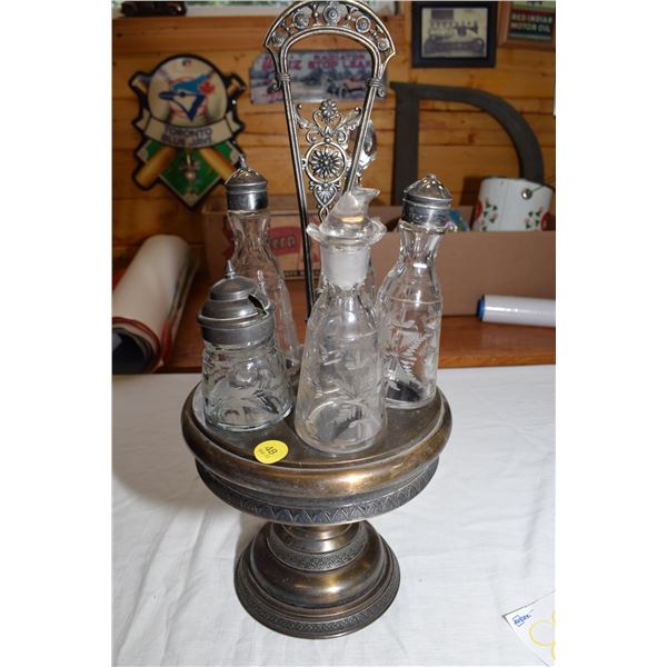Antique Cruet Set – As Is