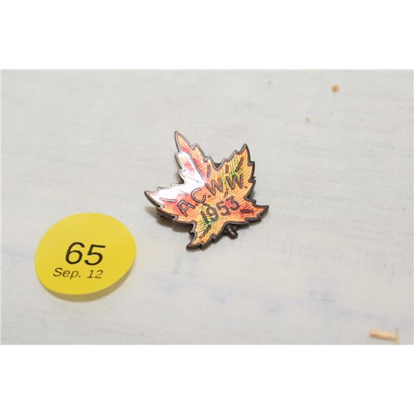 1953 Sterling Pin
