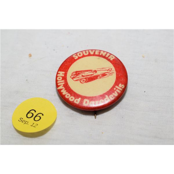 Antique Hollywood Daredevils Pinback