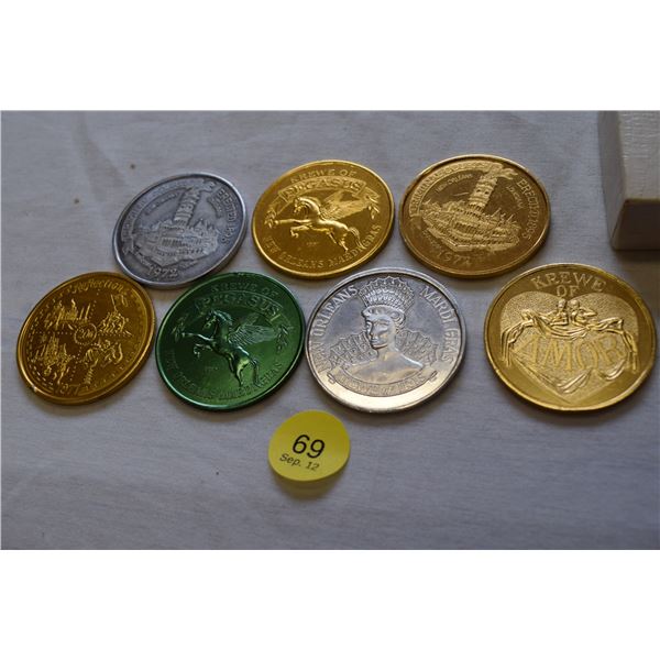 Mardi Gras Tokens