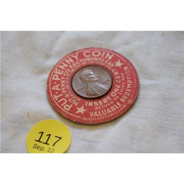 “Prairie Hardware Imperial Sask” Coin