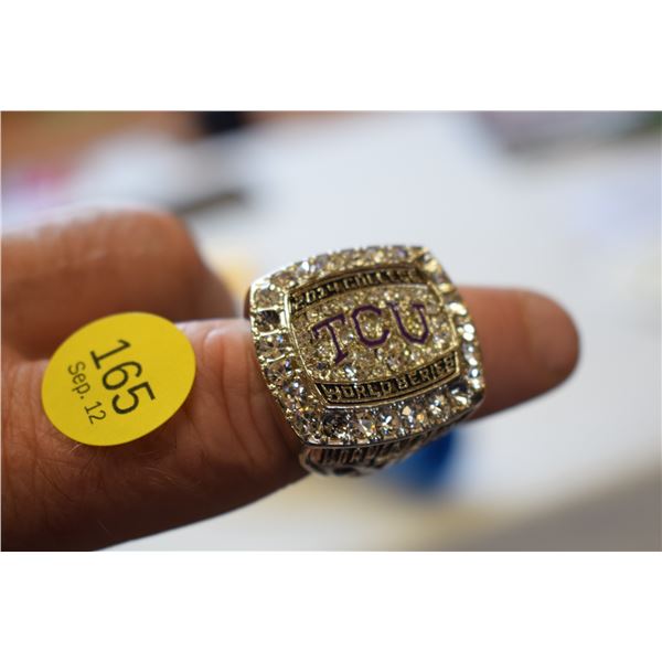 TCU Horned Frogs 2014 College World Series Championship Fan Ring