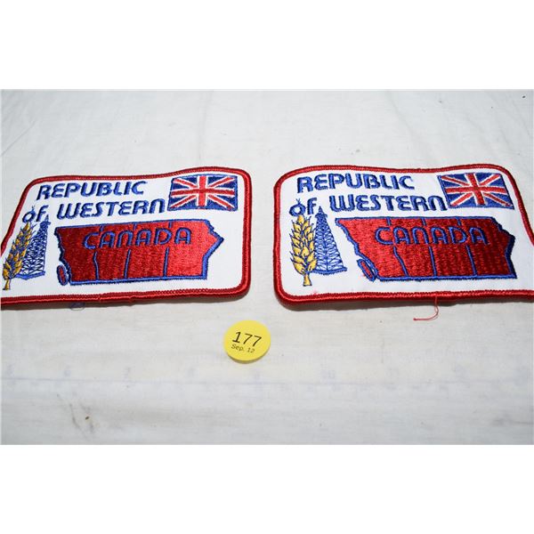 NOS Western Separation Patches
