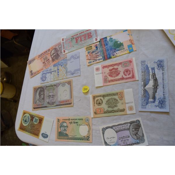 Lot of International Bank Notes