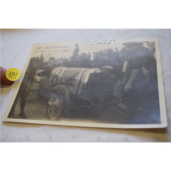 1924 Racing Photograph