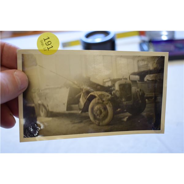 1918 Bus Crash Photograph