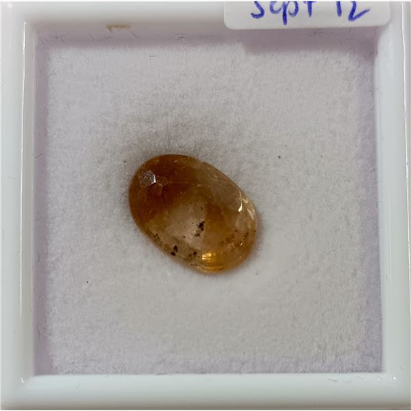 New - 7.2ct Natural Imperial Topaz - Untreated - Retail $1000.00