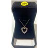 Image 1 : 5) NEW Platinum Plated 2.4tcw Necklace - 16" - 18" Long