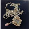 Image 6 : 6) NEW Platinum Plated 3.0ct Necklace - 16" - 18" Long