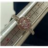 Image 2 : 13) NEW Platinum Plated 1.0ct Ring - Resizeable