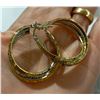 Image 3 : 14) NEW Platinum & 18K Gold Plated 40.0mm Hoop Earrings