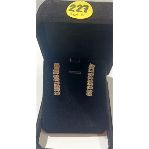 18) NEW 18K Gold Plated 5.0mm Tassel Earrings - 1.25  Long