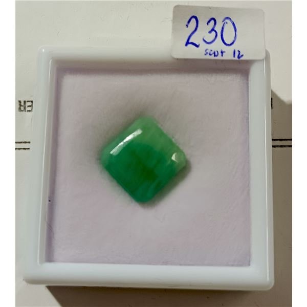 New - 9.0ct Emerald - Untreated - Retail Retail $2520.00