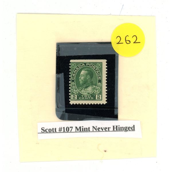 Scott #107 Mint Never Hinged.