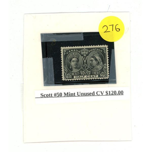 Scott #50 Mint Unused CV $120.00.