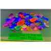 Image 2 : Lare Lot of Vintage UV Glow Beads