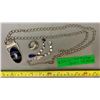 Image 1 : Lia Sophia Jewelry Set w/ Ring (Marked)