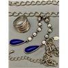 Image 3 : Lia Sophia Jewelry Set w/ Ring (Marked)
