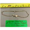 Image 1 : Vintage “Double Hearts” Anklet Bracelet