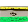 Image 1 : Vintage Rare Cage Pendant w/ Black Pearl