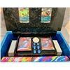 Image 2 : Pokémon Open Box Phantasmal Flames UPC - 200+ Cards & all Extras