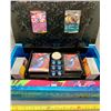 Image 2 : Pokémon Open Box Phantasmal Flames UPC - 200+ Cards & all Extras