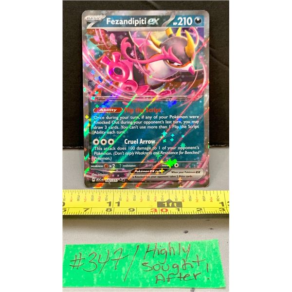 Pokémon Fezandipiti ex Cosmos Holo Card (highly sought after) – MINT