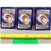Image 2 : Set of (3) Pokémon Mega Promo Holo Cards – MINT