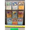 Image 1 : (9) Rare Pokémon Holo Cards in Sleeve – MINT