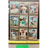 Image 1 : (9) Vintage 1970 MLB Baseball Cards