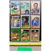 Image 1 : (18) Vintage Pre-1989 Baseball Cards