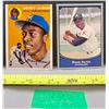 Image 1 : Hank Aaron RC Reprint & Pacific Hank Aaron Baseball Card