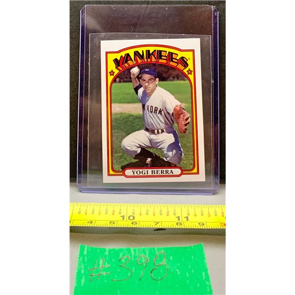 Yogi Berra Topps Mini Baseball Card