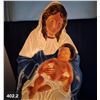 Image 2 : Mary/Jesus blow mold light-up decoration. Ex. condition.  Approx. 26x18 inches