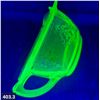 Image 3 : Uranium glass oval creamer, 2 1/2 x 5 1/2 inches, no damage, glows!