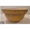 Image 1 : Medalta bowl, #8, some crazing and wear on glaze, 8 1/2 inches, no chips