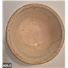 Image 2 : Medalta bowl, #8, some crazing and wear on glaze, 8 1/2 inches, no chips