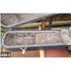 Image 3 : Vintage well-made cloth-covered wooden guitar case, with a plush interior, great condtion overall, s