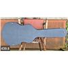 Image 6 : Vintage well-made cloth-covered wooden guitar case, with a plush interior, great condtion overall, s