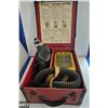 Image 1 : Antique gas mask in original case