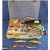 Image 1 : Container of fishing lures and related